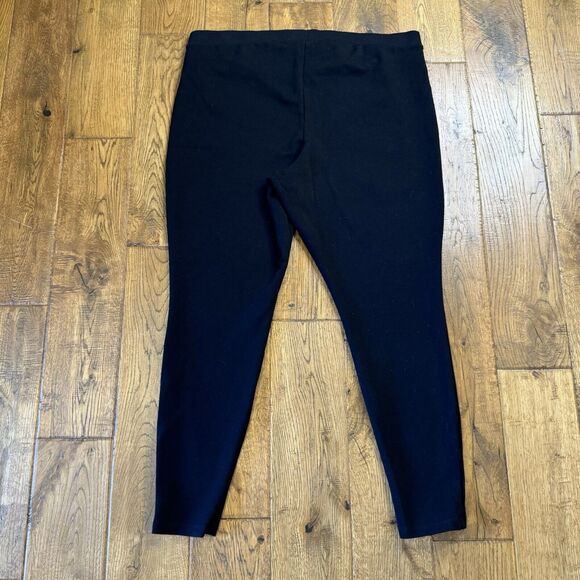 Torrid Women's Plus Size 1, 1X Premium Everyday 7/8 Ankle Leggings Black - Picture 7 of 7